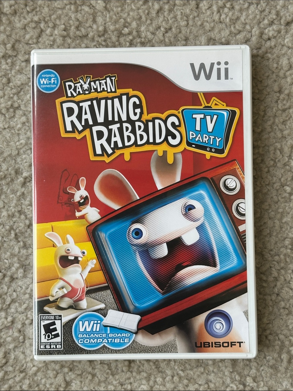 Wii Rayman Raving Rabbids TV Party